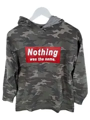 Vorschaubild 1 von Boys Kapuzenpullover Camouflage Gr. 152 Hoodie Grün Streetwear