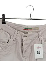 Vorschaubild 2 von Jeans Damen Destroyed Hose Beige Größe 42 XL W33 Casual