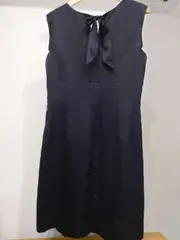 Vorschaubild 2 von Etuikleid Damen Gr. 38 Schwarz Orchideen Blumenmuster Elegant