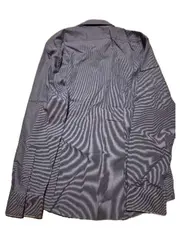 Vorschaubild 4 von Business Hemd Herren L/52 Lila Gestreift Langarm Baumwolle