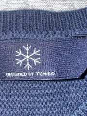 Vorschaubild 3 von Baby Strickjacke Wickeljacke Gr. 86/92 Blau Baumwolle