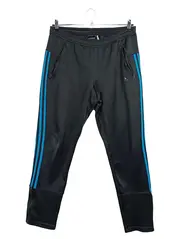 Vorschaubild 1 von Trainingshose Herren Gr. M Schwarz Türkis 3-Streifen Jogginghose