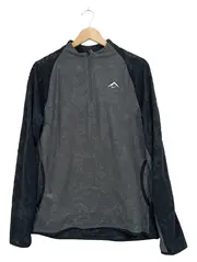 Vorschaubild 1 von Trail Dri-Fit Herren Pullover Gr. L Grau Half-Zip Laufshirt
