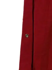 Vorschaubild 3 von Damen Pullover Langarm Rot Gr. M Rundhals Zierknöpfe