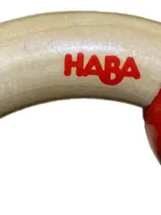 Vorschaubild 3 von Holzgreifling mit Glöckchen Babyspielzeug Rassel Mehrfarbig
