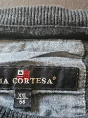 Vorschaubild 5 von Pullover Herren 56/XXL Blau Casual Strukturmuster Langarm