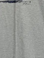 Vorschaubild 4 von Damen T-Shirt Grau L USA Flagge Motiv Kurzarm Casual