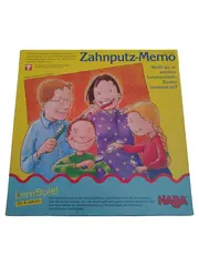 Vorschaubild 1 von Zahnputz-Memo Lernspiel Gedächtnisspiel Kinderspiel ab 4 Jahre Gelb