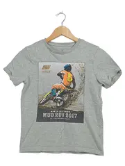 Vorschaubild 1 von Kids Jungen T-Shirt Moto-X Mud Run Grau Gr. 140/146