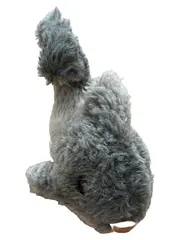 Vorschaubild 1 von Vintage Hase Kuscheltier 2311/25 Grau 28cm Glasaugen
