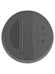 Vorschaubild 3 von Gewürzglas Streuer Glasdose mit Streudeckel Schwarz 150ml 8cm