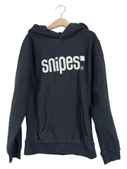 Vorschaubild 1 von Kapuzenpullover Kinder Gr. 146 Schwarz Hoodie Streetwear Logo