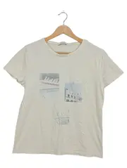 Vorschaubild 1 von Damen T-Shirt Gr. XS Weiß Foto-Print Casual Sommer