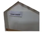 Vorschaubild 2 von Damen Hemdbluse Bluse Gr. 38 Weiß Klassisch Langarm