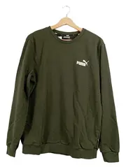 Vorschaubild 1 von Sweatshirt Herren Gr. M Oliv Grün Logo Pullover Sweater
