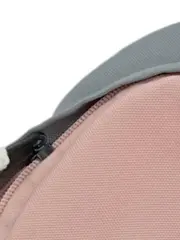 Vorschaubild 4 von Rucksack Damen Rosa Grau Logo Print Polyester Freizeit Tasche Groß