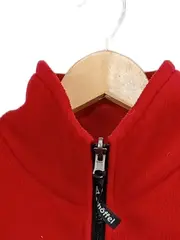 Vorschaubild 3 von Fleecejacke Herren Gr. M Rot Outdoor Reißverschluss Polyester
