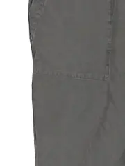 Vorschaubild 3 von Damen Stoffhose Leinenmix Gr. M/38 Grau Casual Jogger