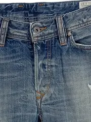 Vorschaubild 3 von Herren Destroyed Jeans W31 L32 Blau Used Look Baumwolle Hose