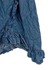 Vorschaubild 3 von Sommerkleid Mädchen Gr. 164 Blau Rüschen Jeanskleid Tencel