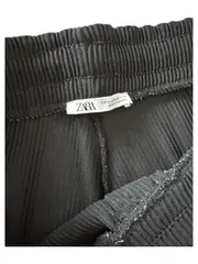 Vorschaubild 3 von Herren Stoffhose Plissee Schwarz Gr. 42/XL Elastisch