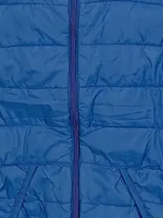 Vorschaubild 4 von Steppweste Kapuze Kinder Gr. M Blau