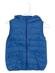 Vorschaubild 1 von Steppweste Kapuze Kinder Gr. M Blau