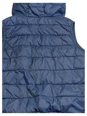 Vorschaubild 3 von Steppweste Kapuze Kinder Gr. M Blau