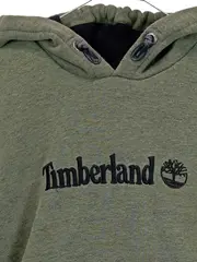 Vorschaubild 3 von Hoodie Kapuzenpullover Kinder Gr. 152 XS Grün Logo Baumwolle Mix