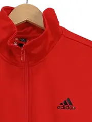 Vorschaubild 2 von Trainingsjacke Kinder Sportjacke Gr. 164 Rot 3-Streifen Reißverschluss