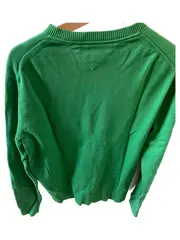 Vorschaubild 2 von Pullover Herren M V-Ausschnitt Grün Premium Cotton