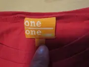 Vorschaubild 4 von Langarmshirt Gr. 140 Rot Baumwolle Basic Shirt Kinder Uni