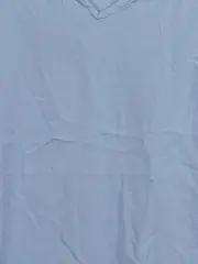 Vorschaubild 4 von Damen Bluse Kurzarm Viskose Strukturmuster Blau Gr. 36 S