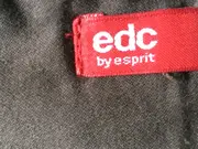 Vorschaubild 3 von EDC by Damen Capri Stoffhose Gr. 36 Oliv Baumwolle 3/4