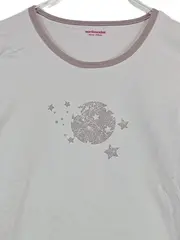 Vorschaubild 2 von Langarmshirt Mädchen Gr. 156/158 Rosa Mond Sterne Glitzer