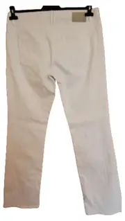 Vorschaubild 6 von Damen Jeans Straight Leg Weiß Gr. 42/32 Hose Basic