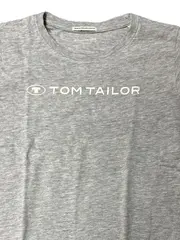 Vorschaubild 4 von Kinder T-Shirt Kurzarm Basic Grau Meliert Baumwolle Gr. 116