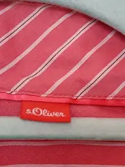 Vorschaubild 4 von Damen Hemdbluse Gr. 38 Pink Gestreift Langarm Business