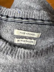 Vorschaubild 4 von Herren Pullover Strick Meliert Wolle Freizeit Gr. 46/S Grau