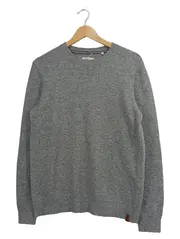 Vorschaubild 1 von Herren Pullover Strick Meliert Wolle Freizeit Gr. 46/S Grau