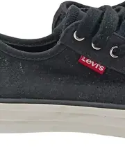 Vorschaubild 2 von Sneaker Low Damen Gr. 36 Schwarz Canvas Schnürschuh