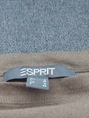 Vorschaubild 4 von Damen Pullover Gr. 36/S Oliv Viskose Casual Langarm