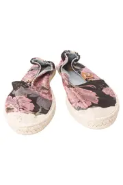 Vorschaubild 2 von Damen Ballerinas Gr. 38 Mehrfarbig Blumenmuster Espadrille Casual
