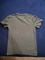 Vorschaubild 2 von Herren T-Shirt Basic Rundhals Superslim Fit Oliv Gr. S