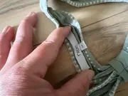 Vorschaubild 3 von Damen Top Gr. 52/6XL Grün Casual Baumwolle Ärmellos