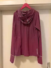 Vorschaubild 6 von Damen Lauf Hoodie Kapuzenpullover Gr. 40/L Lila dryCELL Sport