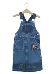 Vorschaubild 1 von Mädchen Jeans Latzkleid Tiermotiv Blau Gr. 92 Casual Baumwolle