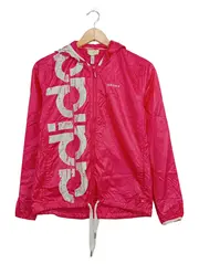 Vorschaubild 1 von Neo Label Windbreaker Jacke Damen Gr. XXS Pink Logo-Print