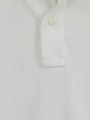 Vorschaubild 3 von Herren Poloshirt Gr. 50/L Weiß Casual Baumwolle