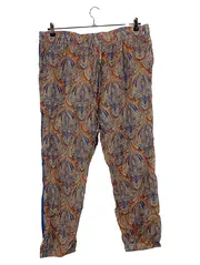 Vorschaubild 1 von Stoffhose Damen Gr. 42 Baumwolle Boho Muster Mehrfarbig